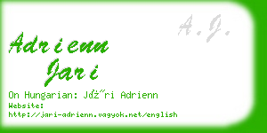 adrienn jari business card